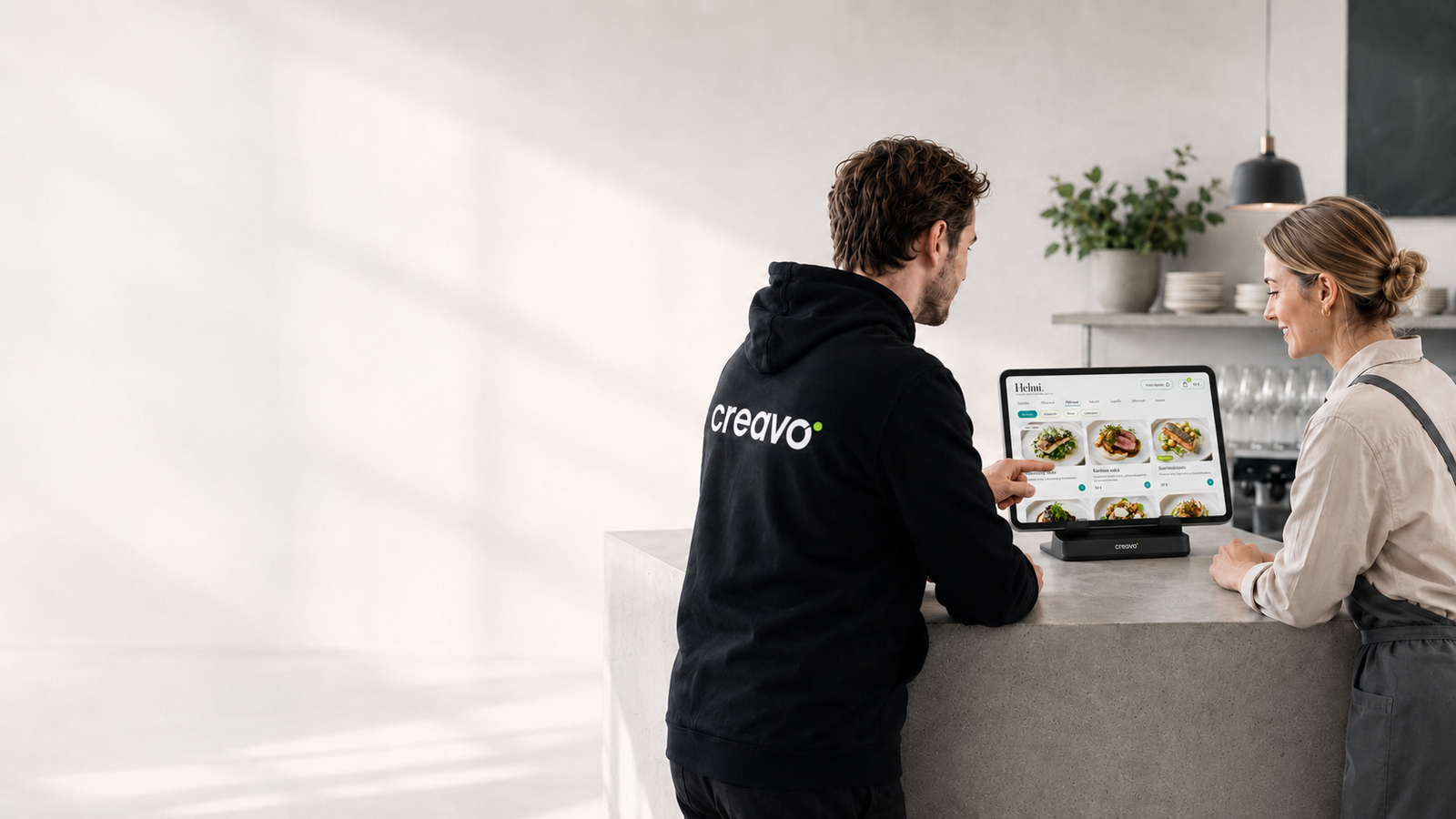Yrityksen digitaalinen kokonaisuus Creavolta