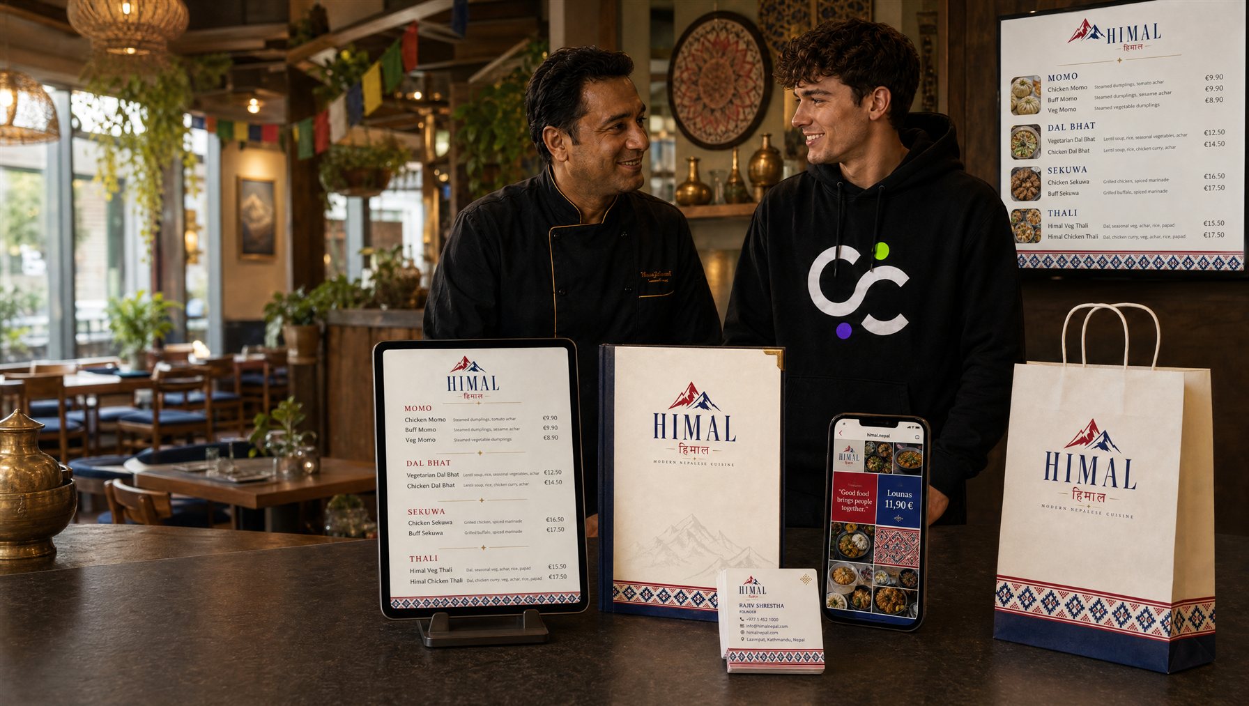 Himalayan Nepali Kitchen — verkkosivut